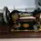 Thumbnail: Rear view of the Antique 1900s Hand Cranked Jones Sewing Machine
