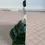 Thumbnail: Left side view of the Cute Little Cast Iron Door Stop Depicting 4 Ducks Going For A Waddle