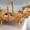 Thumbnail: Front view of the open 1950s Cantilever Sewing Box