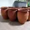Thumbnail: Left side view of the Terracotta Miniature Plant Pots