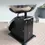 Thumbnail: Rear left view of the Hanson Weighing Scales 5kg Black with silver coloured bowl