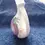 Thumbnail: Left rear view of the Italian Olive Oil Pitcher with a red onion design