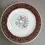 Thumbnail: Top view of the Vintage Grenville Ware Burgundy Gold Tunstall England