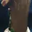 Thumbnail: Right side view of the Ceramic Cream Coloured Studio Art Vase with leaves on a vine design