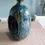 Thumbnail: Right side view of Blue green Studio Art Vase
