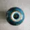 Thumbnail: Top view of Blue green Studio Art Vase