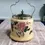 Thumbnail: Front view of the Bristolia Biscuit Jar Nickel Silver Lid 1930s