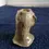 Thumbnail: Rear view of the Studio Art Brown Figure Head Of A Mythical Beast or Possibly a Human