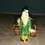 Thumbnail: Front view of the Vintage Chinese Mudman Carrying 2 water buckets across his shoulders