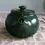 Thumbnail: Front view of the Joyce Ringrose Green Teapot