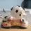 Thumbnail: Front view of the Pig with Interlocking Piglets