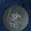 Thumbnail: Front view of the Small Field Mouse Etched On A Circular Piece Of Slate