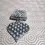 Thumbnail: Front view of the Stunning Ladies Rhinestone Scarf Bail