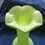 Thumbnail: Angled top view of the Solifleur Green Vase