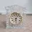 Thumbnail: Front view of the Staiger Quartz Clock In A Cut Crystal Surround