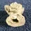 Thumbnail: Base view of the Studio Art Brown Figure Of An Eagle and Shield