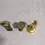 Thumbnail: Top view of the x3 Brass Miniature Ornaments Street Lamp Grand Father Clock Sun Dial