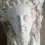 Thumbnail: Close up of the front detail of the Gothic Wall Hanging of a Female Face with A Hanging Bracket