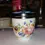Thumbnail: Front view of the Royal Worcester Small Floral Porcelain Egg Coddler