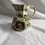 Thumbnail: Front view of the Masons patent iron stone china Paynsley pattern small jug vase