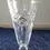 Thumbnail: Right side view of the Cut Crystal Clear Glass Vase