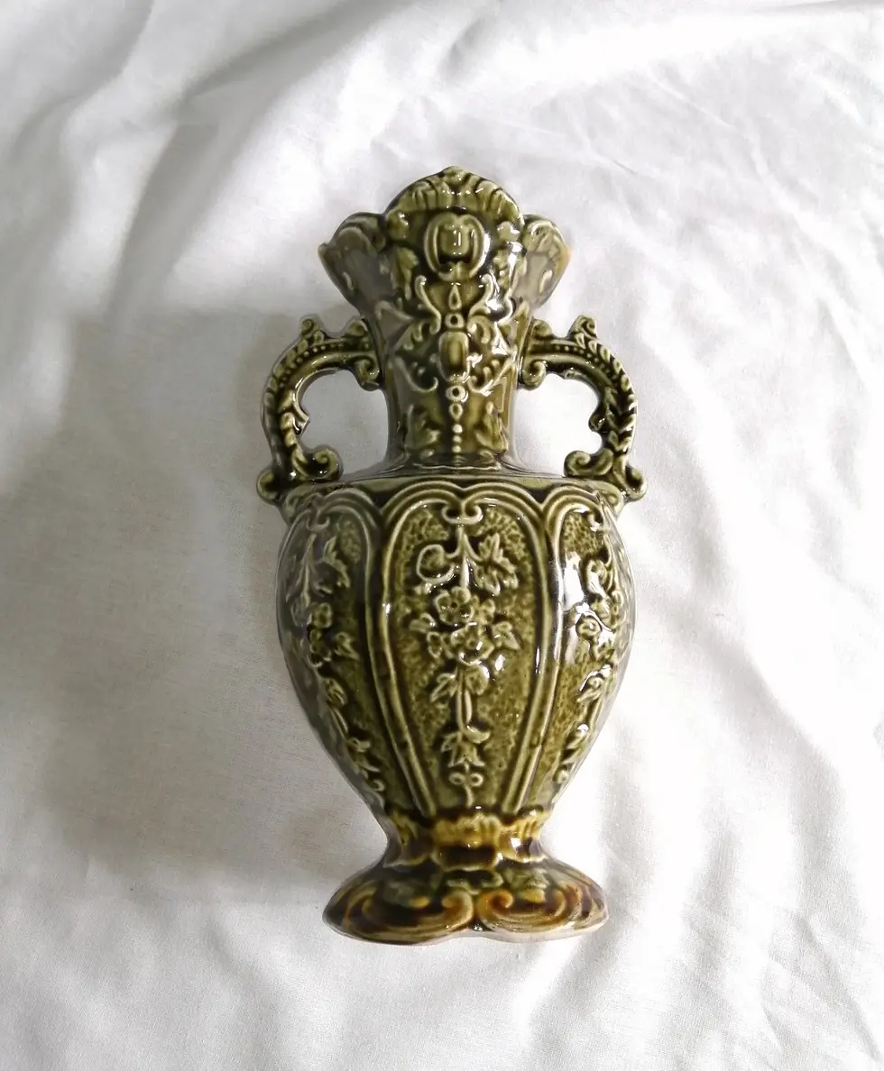 Rear view laying down