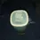 Thumbnail: Base view of the 2 Tone Teal and Cream Oblong Vase