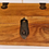Thumbnail: Brightened front view of wooden chest