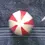 Thumbnail: Top view of the Red and White Ceramic Cone Possibly For Piping Bag Holder