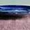 Thumbnail: Side view of the Decorative Flow Blue Style Plate