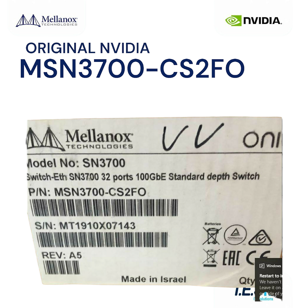 Thumbnail: NVIDIA Mellanox® MSN3700-CS2FO