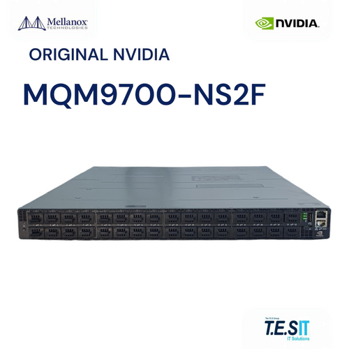 NVIDIA Mellanox MQM9700-NS2F | Quantum-2 NDR 64-Port Managed Switch