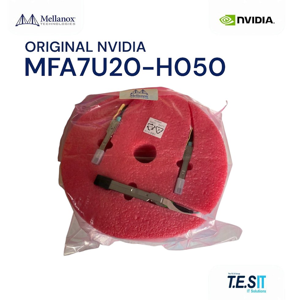Thumbnail: NVIDIA Mellanox® MFA7U20-H050 HDR AOC Splitter OSFP to 4xQSFP56 400G 50m