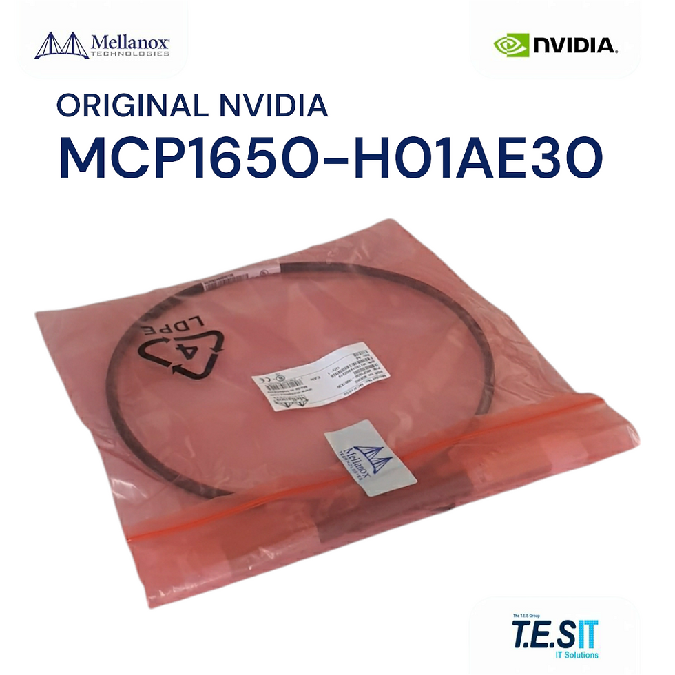 NVIDIA Mellanox® MCP1650-H01AE30 QSFP56 1.5m copper HDR up to 200Gb/s 30 AWG