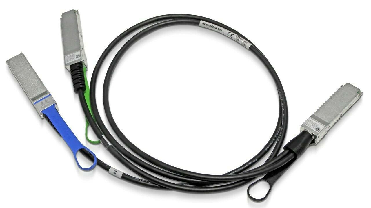 NVIDIA Mellanox® MCP7H50-H003R26 HDR 200Gb/s QSFP56 to 2x100Gb/s Splitter 3m