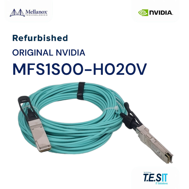NVIDIA Mellanox® MFS1S00-H020V Refurbished- TES IT-SOLUTIONS