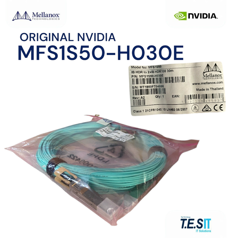 NVIDIA Mellanox® MFS1S50-H030E NEW- TES IT-SOLUTIONS