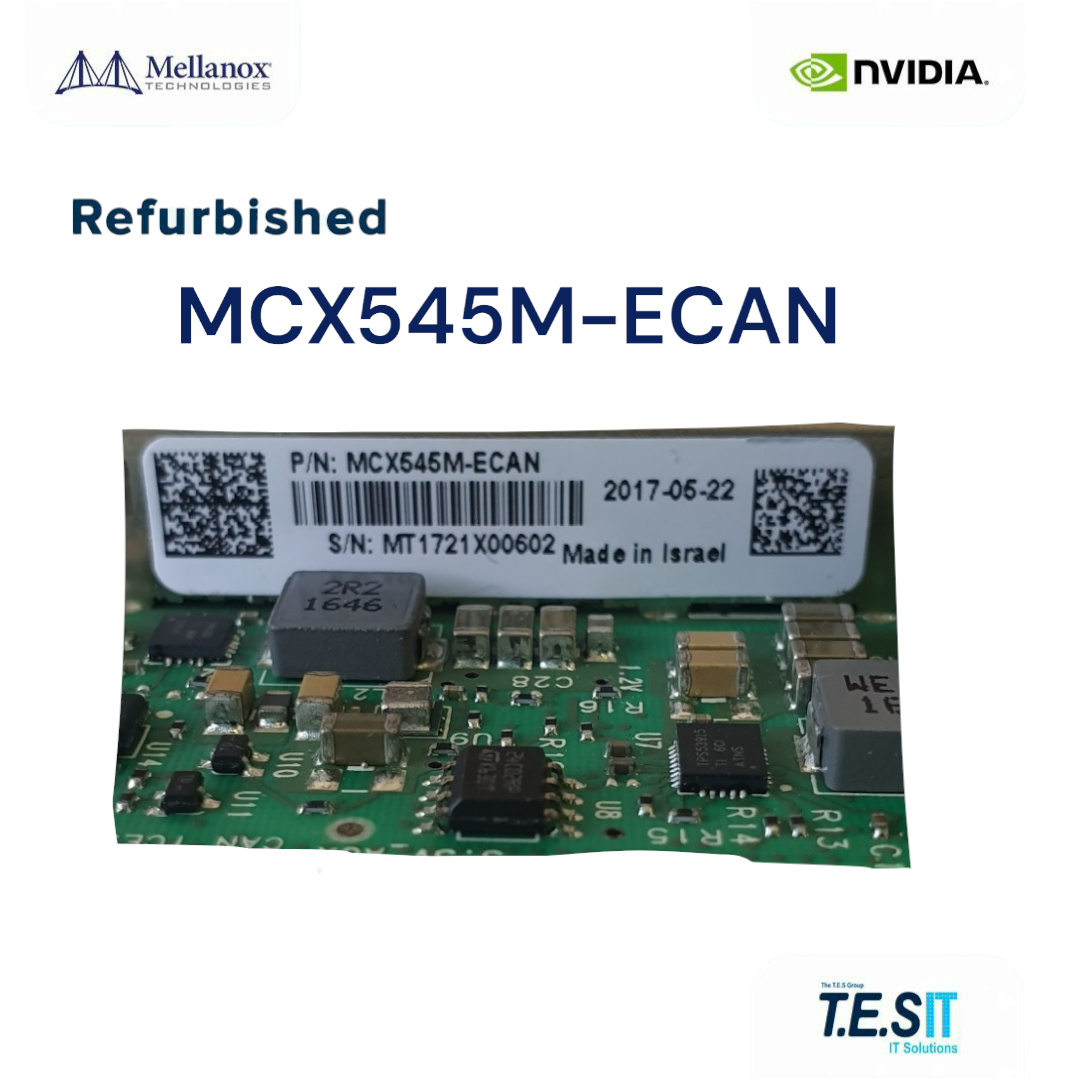 NVIDIA Mellanox® MCX545M-ECAN EDR IB (100Gb/s) and 100GbE, single-port QSFP28