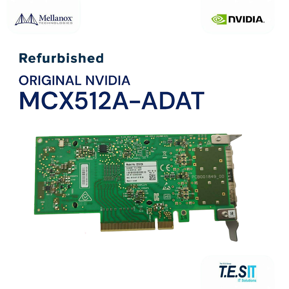 Thumbnail: NVIDIA Mellanox® MCX512A-ADAT ConnectX-5 Ex EN 25GbE Dual-Port SFP28