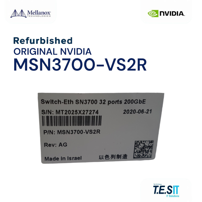 NVIDIA Mellanox® MSN3700-VS2R