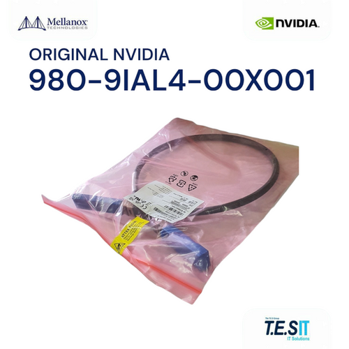 NVIDIA Mellanox® MCP4C10 980-9IAL4-00X001 1.6Tb/s OSFP DAC 1m RHS-IHS