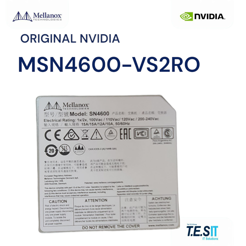 NVIDIA Mellanox® MSN4600-VS2RO