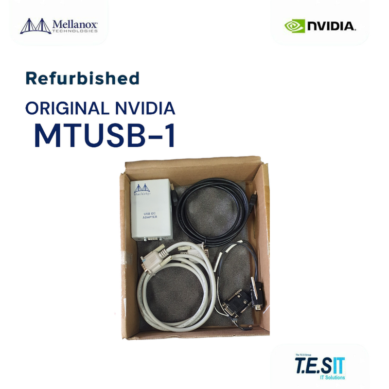 Refurbished NVIDIA Mellanox MTUSB-1 USB to I2C Programmer – Adapter Board with firmware recovery cables and connection kit