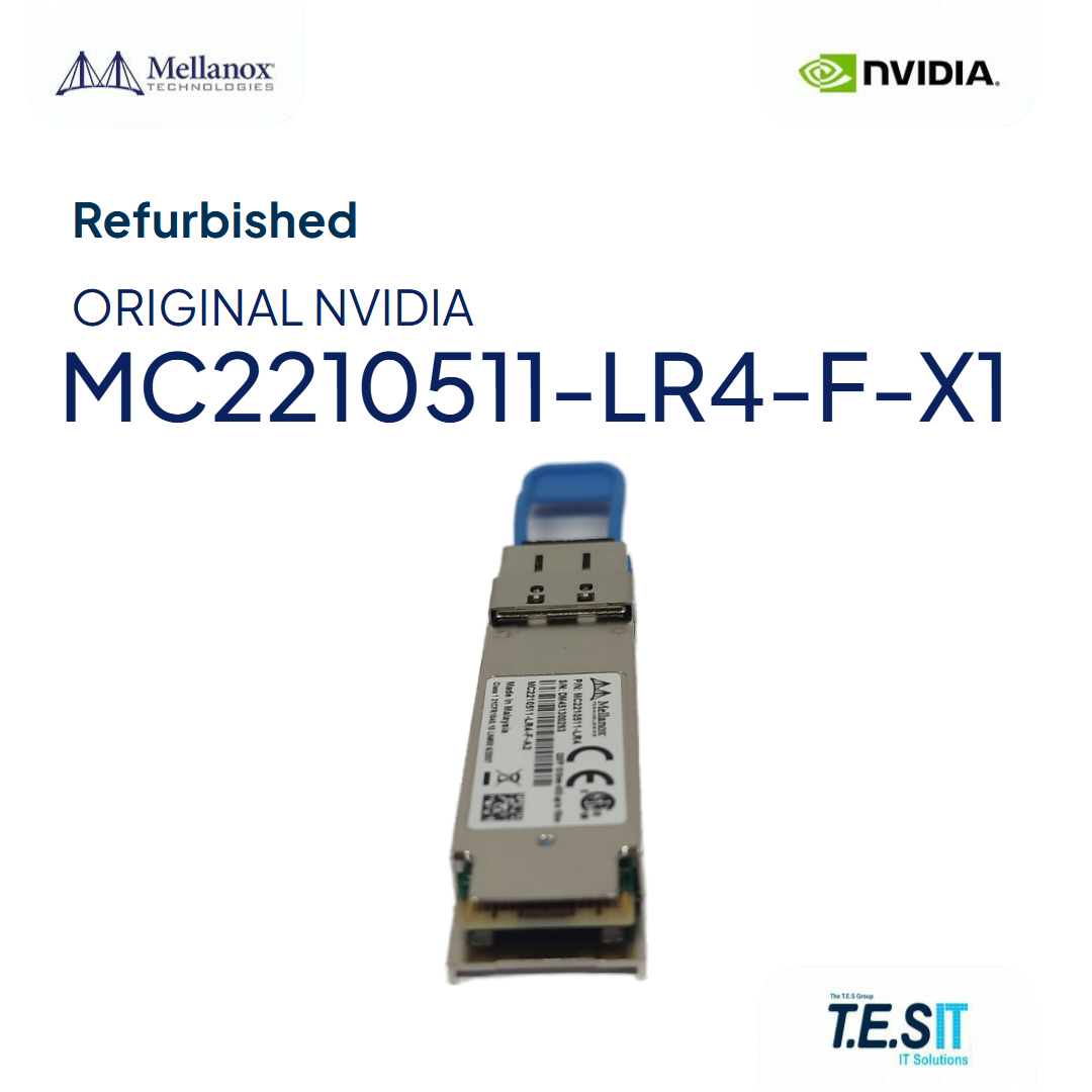 NVIDIA Mellanox MC2210511-LR4-F-X1 40GbE QSFP+ LR4 1310nm 10km Transceiver