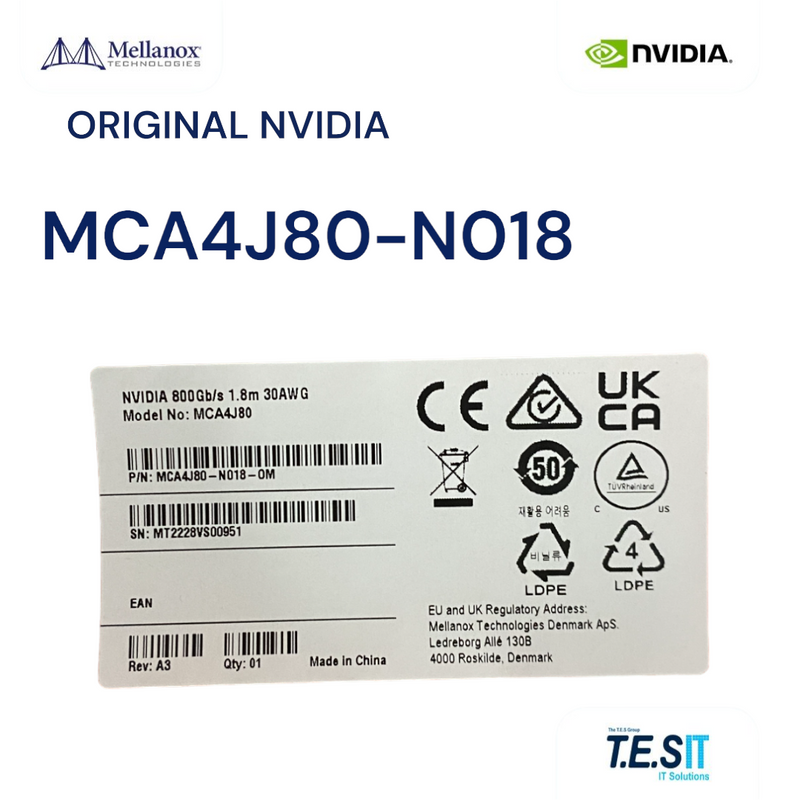 NVIDIA Mellanox® MCA4J80-N018