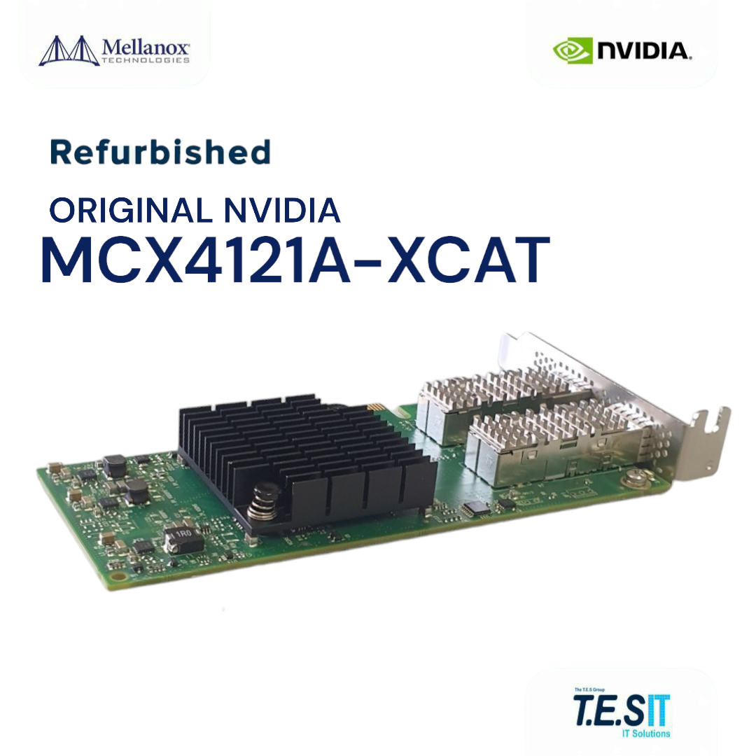 NVIDIA Mellanox® ConnectX®-4 MCX4121A-XCAT 10GbE dual-port SFP28, PCIe3.0 x8
