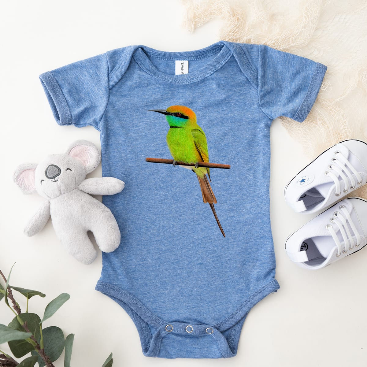 Green Bee-eater - Baby One Piece