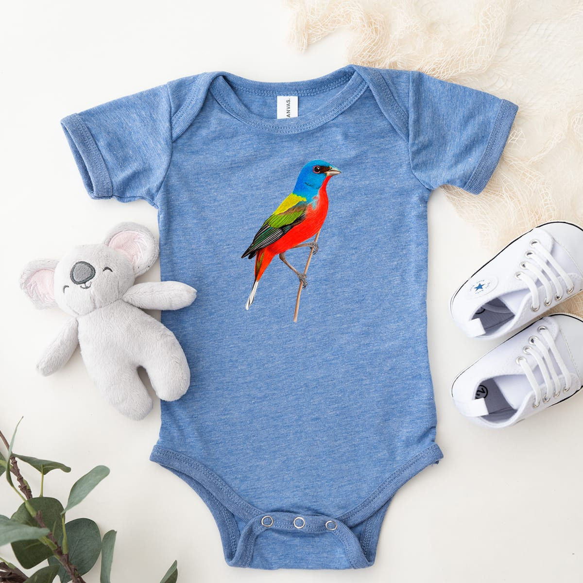 Painted Bunting - Baby One Piece