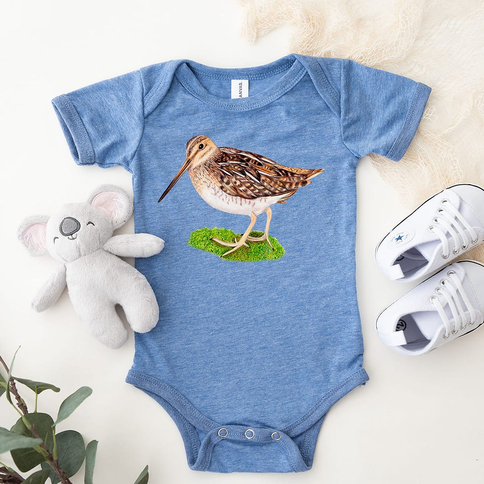 Wilson’s Snipe - Baby Onesie