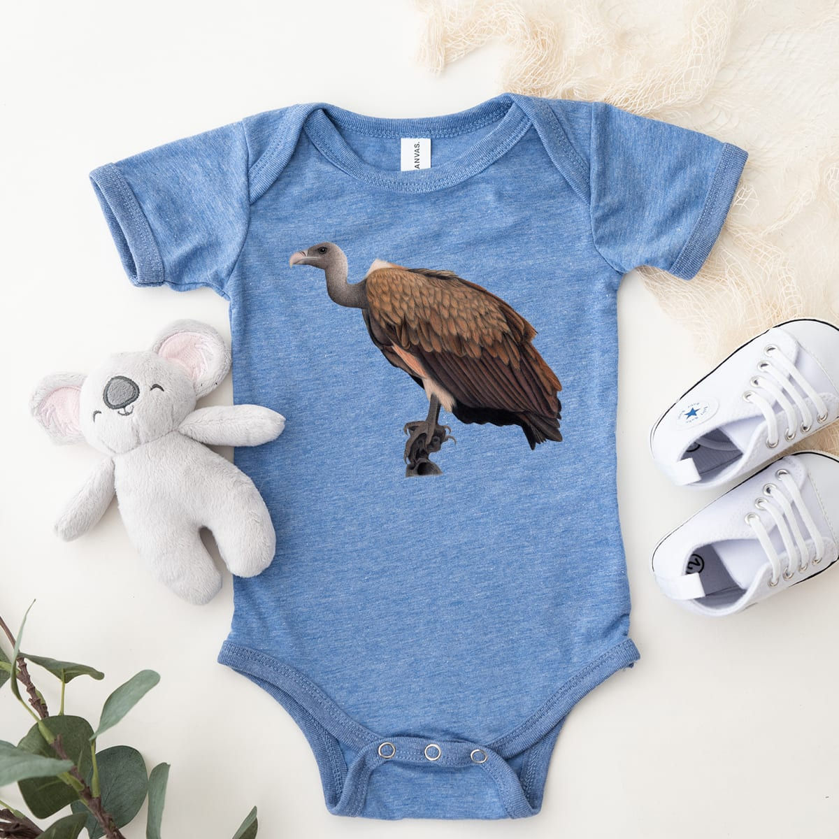 Indian Vulture - Baby One Piece